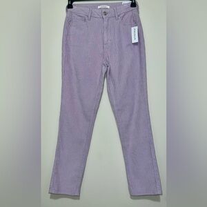 New Pacsun Women's Iris Lavender Corduroy Mom Jeans Size 25 NWT
